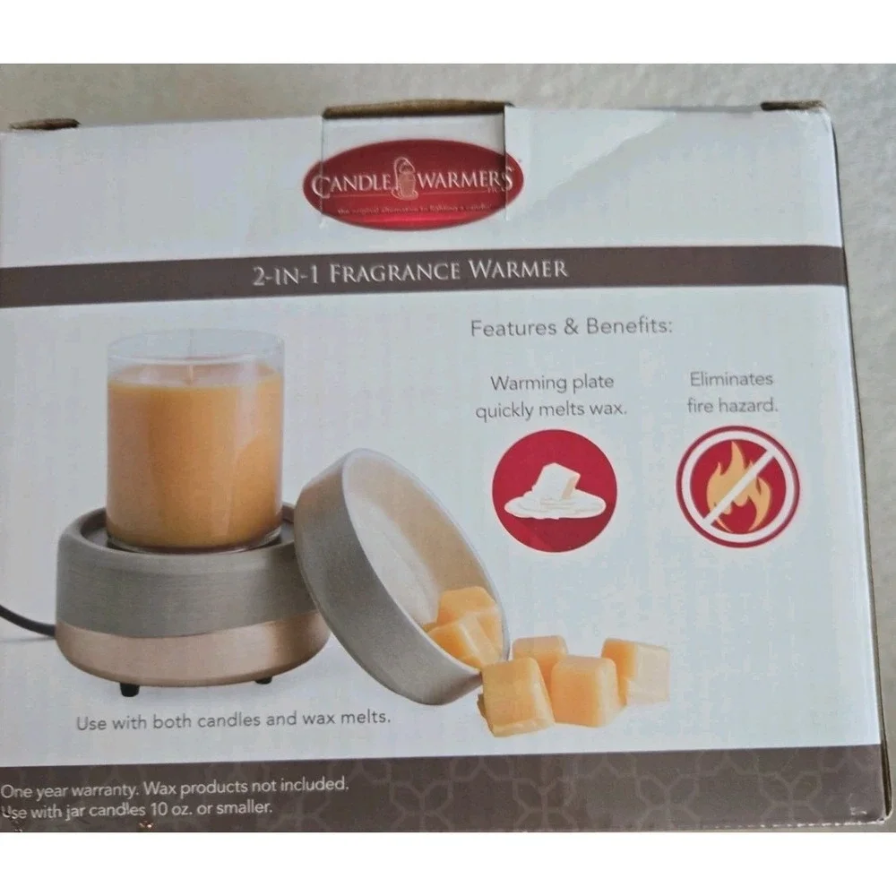 Midas 2-1 Warmer Electric Wax & Candle Warmer Open Box.